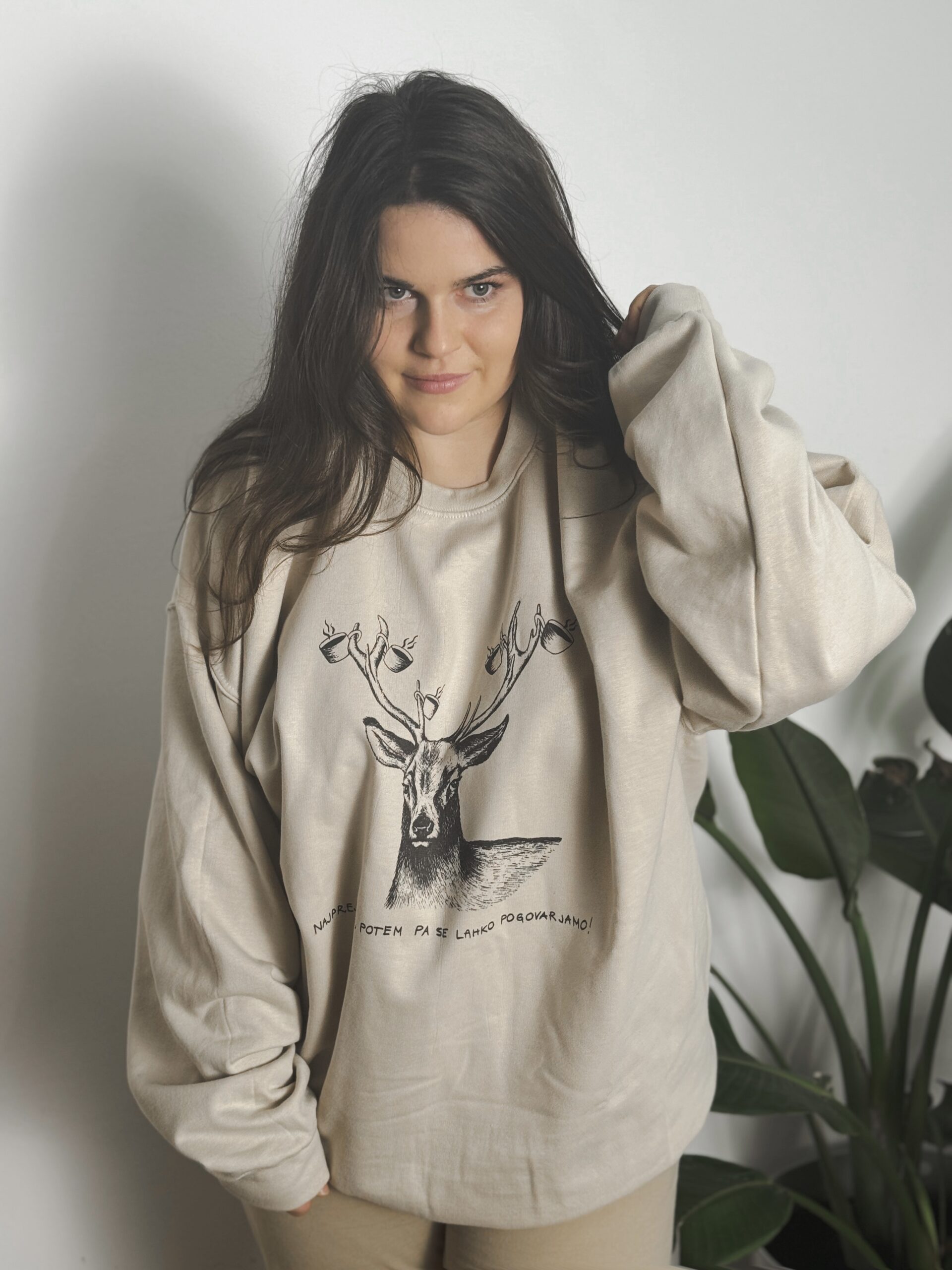 Unisex oversize pulover