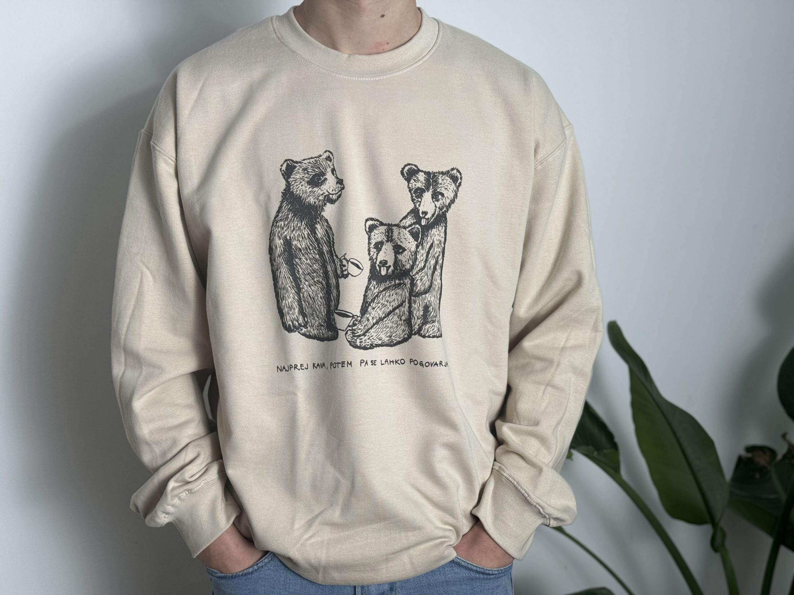 Unisex oversize pulover