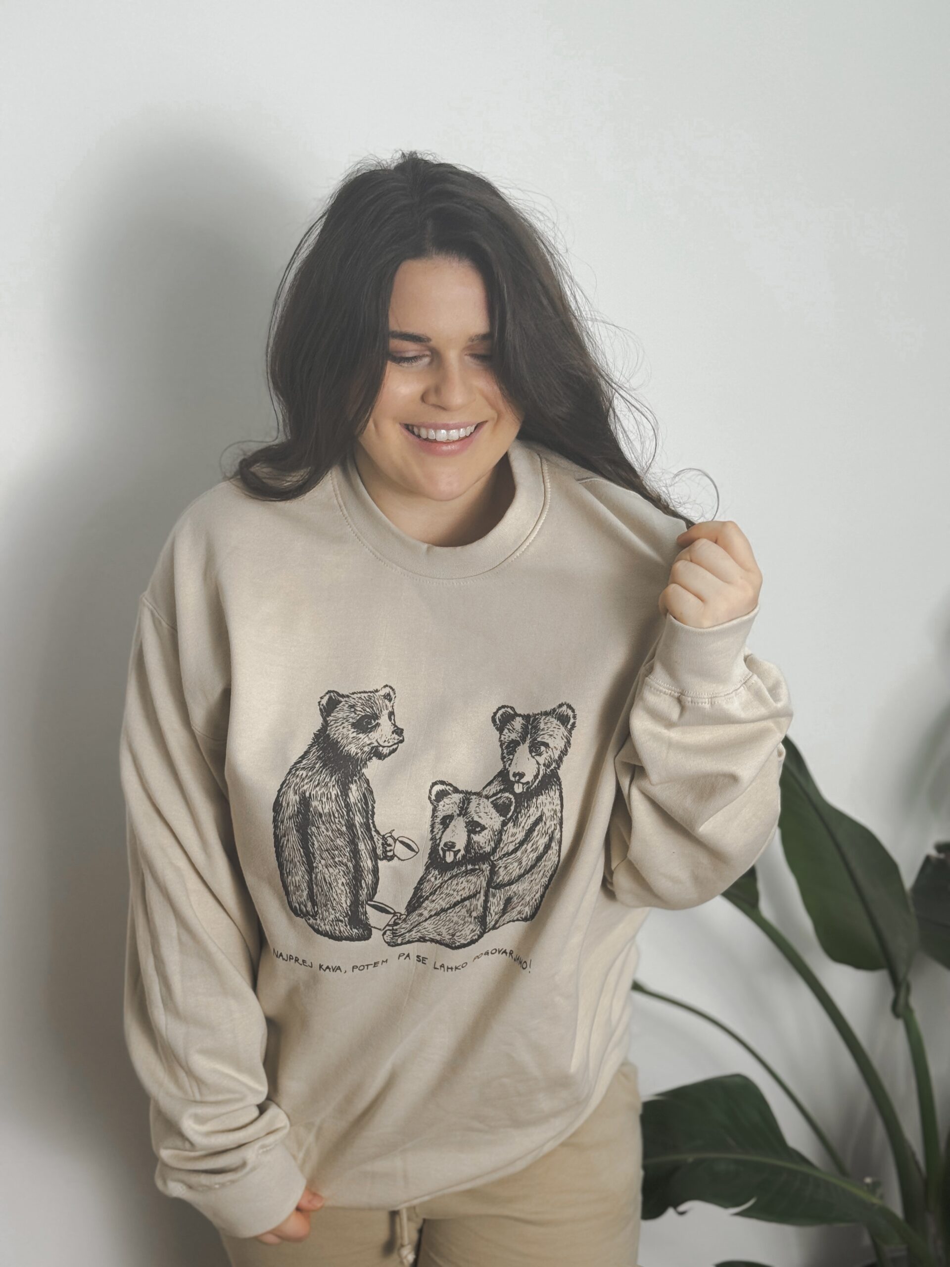 Unisex oversize pulover