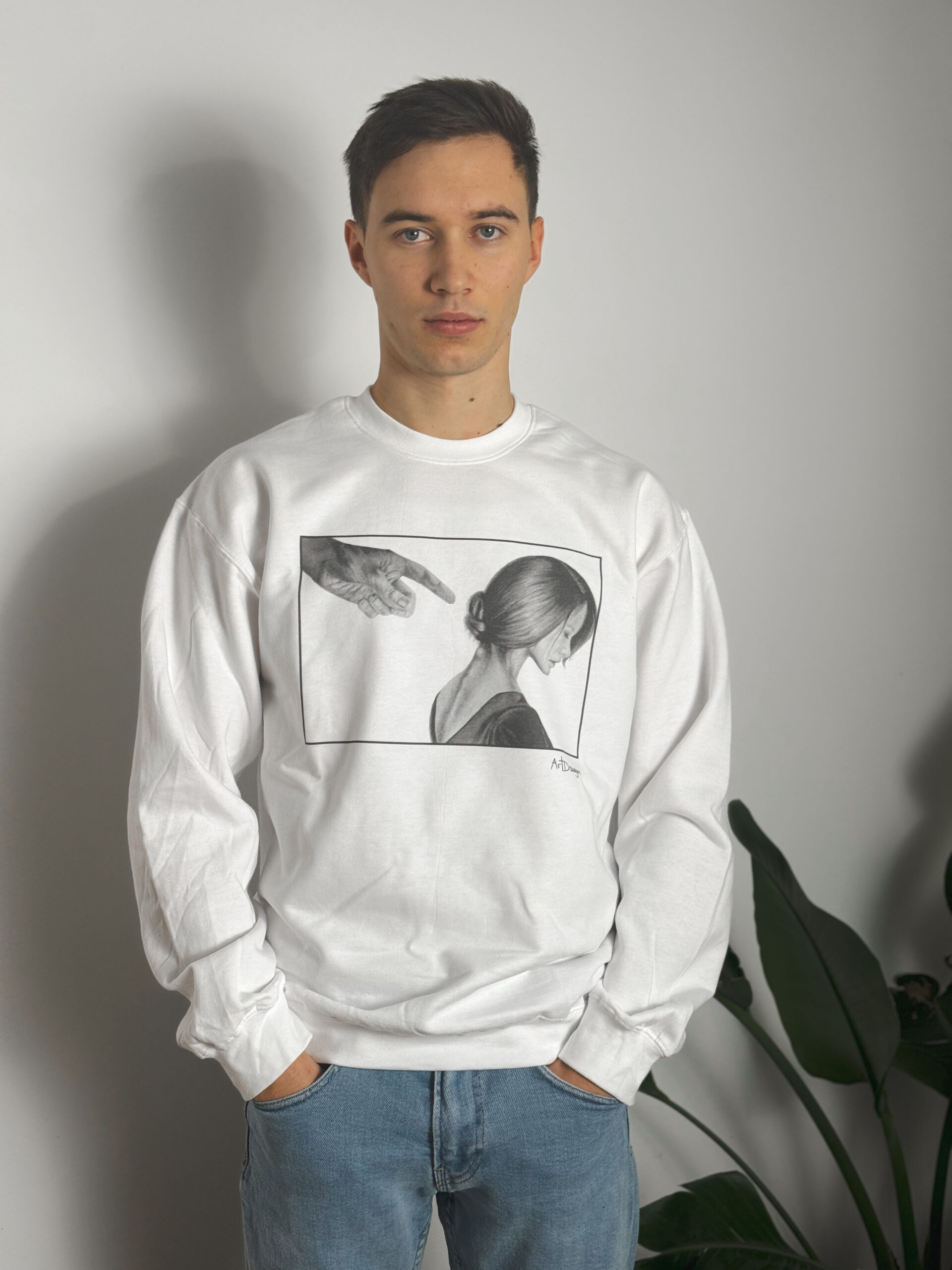 Unisex oversize pulover